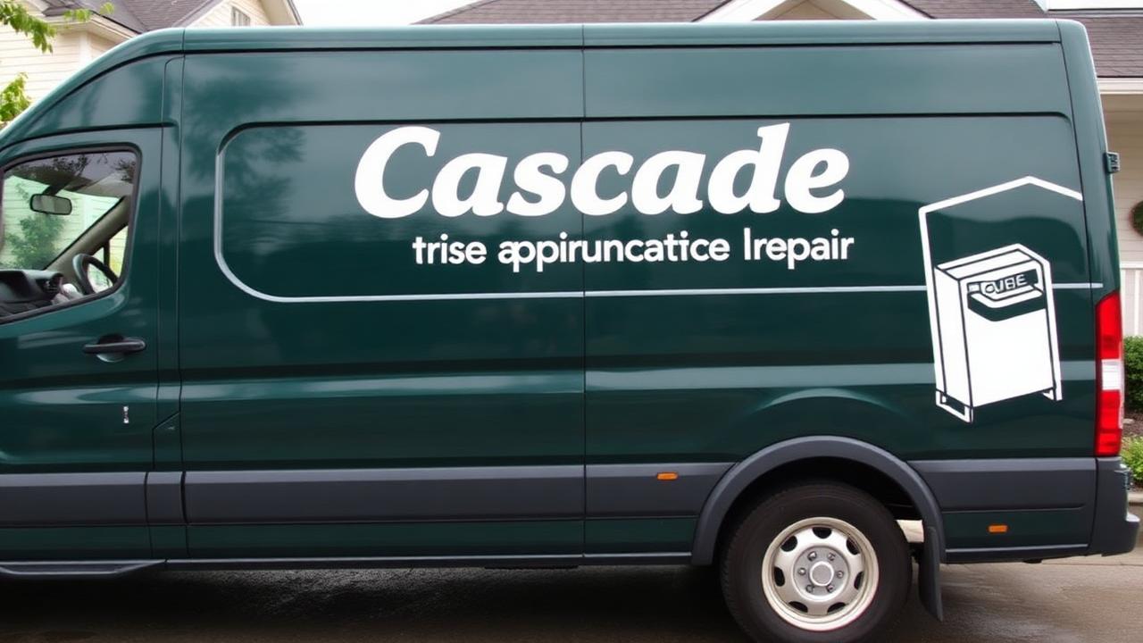 Cascade Home Appliance Repair service vehicle