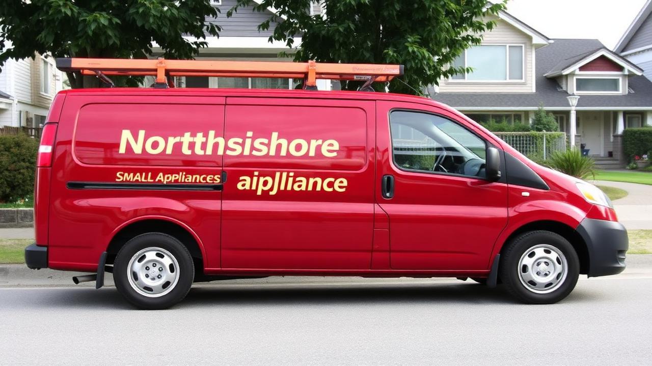 Northshore Small Appliance Experts service vehicle